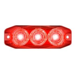 LED Autolamps 11RM 12/24V Low-Profile Stop / Tail Lamp PN: 11RM